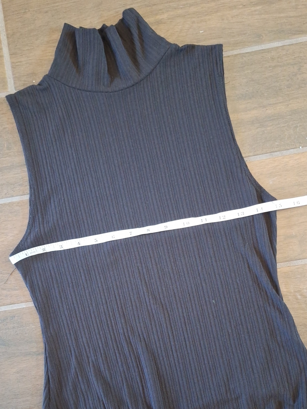 Free People Save Tonight Mock Neck Ribbed Bodysuit Black Size Large - Picture 4 of 9